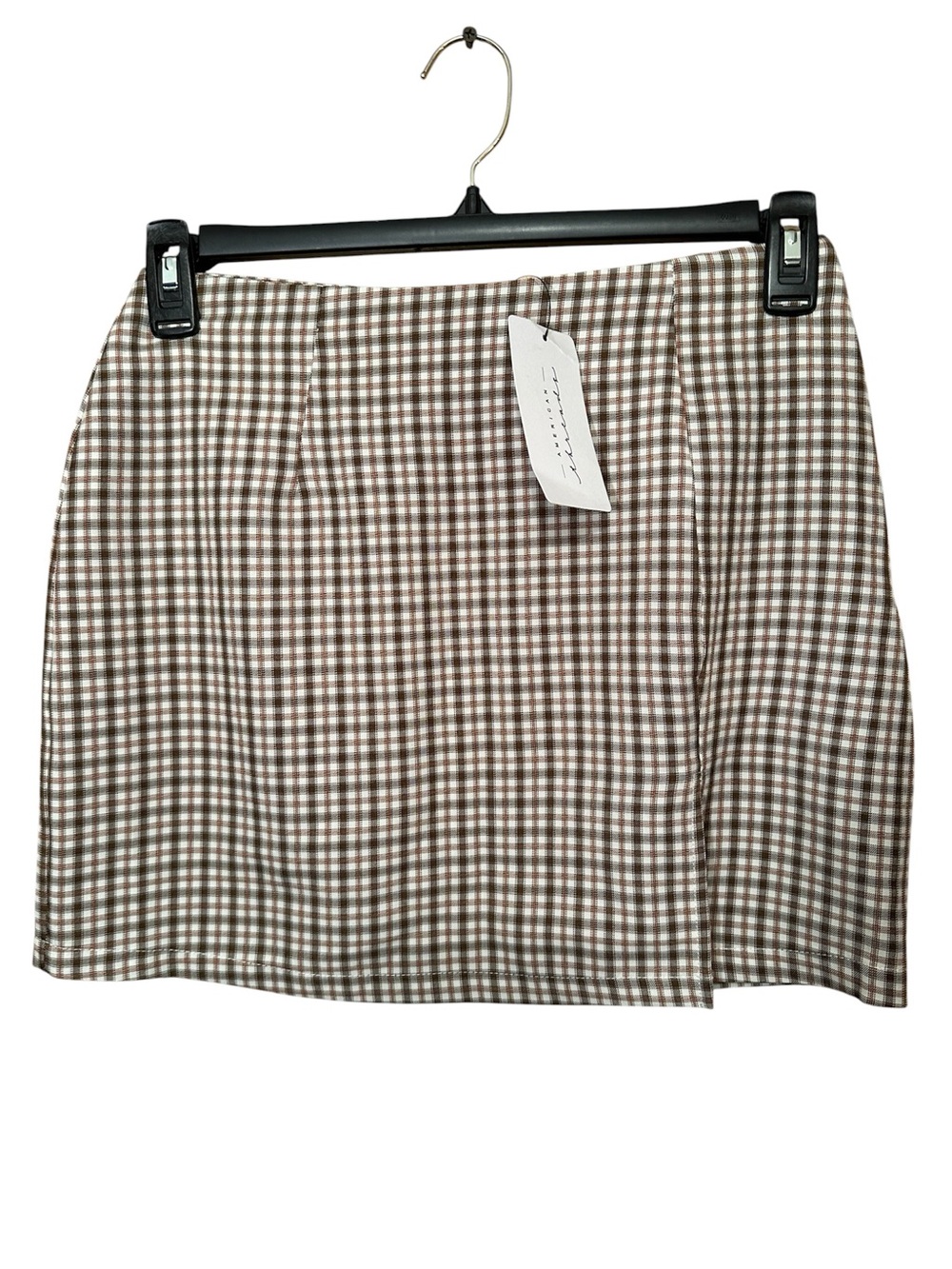 NWT Cotton Candy LA size medium Plaid Mini Skirt